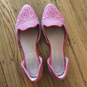 Beautiful flats size 7.5- worn twice